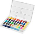 Akvarelové farby, set 36 farebných odtieňov, Faber-Castell