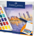 Akvarelové farby set 48 farebné, Faber Castell