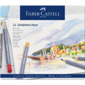 Akvarelové pastelky Goldfaber Aqua set 24 farieb plech, Faber Castell