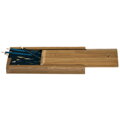 Bambusový box pre štetce a ceruzky