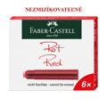 Atramentové bombičky červené 6 ks, Faber Castell