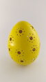 Keramické vajce žlté madeira 11cm