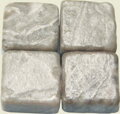 Azul Gris mozaiky z prírodného mramoru (15 × 15 × 8 mm, 250 g), mosaikstein