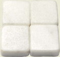 Bianco Carrara 15x15x8mm, 250g mosaikstein