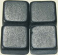 Nero Marquina 15x15x8mm, exkluzívna mozaika z luxusného čierneho mramoru (250 g), mosaikstein