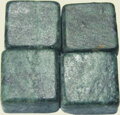 Verde Jade – Mramorové mozaikové kamene 15×15×8 mm (250 g), mosaikstein