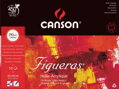 Figueras blok 24x33cm, 10listov pre olej a akryl 290 g/m2, Canson 