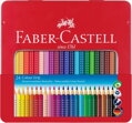 Pastelky akvarelové Colour Grip set 24 farebné v plechu, Faber Castell
