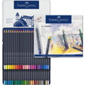 Pastelky Goldfaber permanent set - plech 48 farebné, Faber Castell