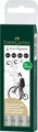 Set popisovačov Ecco pigment, 4-dielny, Faber-Castell