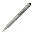 Popisovač Ecco pigment 0,7 mm, čierna, Faber-Castell