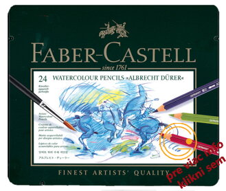 Akvarelové ceruzky Albrecht Durer 60ks, faber castell