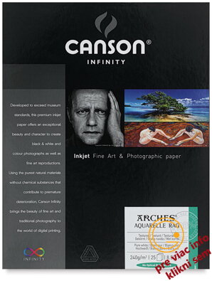 Canson, Arches Aquarelle Rag  240g/m2