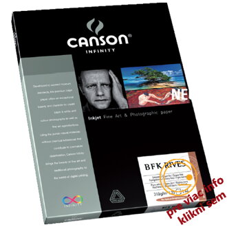 Canson, BFK Rives 310g/m2 papier pre umeleckú tlač