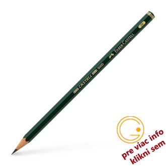 2B, Grafitová ceruzka Castell 9000, Faber-Castell