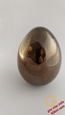 Keramické vajce zlaté 11cm