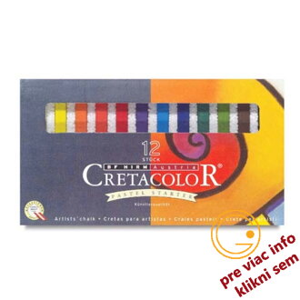 Pastelové kriedy Carré 12ks, Cretacolor 