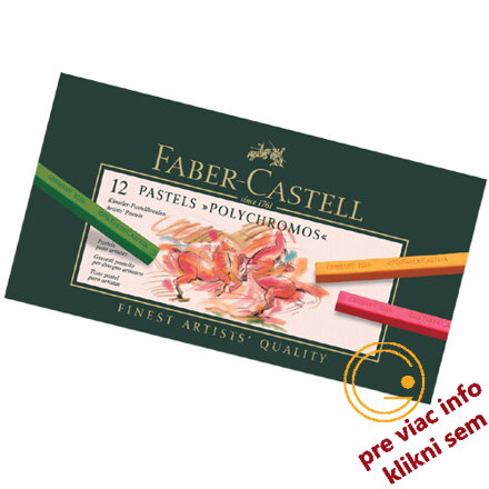 Faber-Castell, Polychromos pastel 12ks