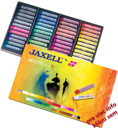 Jaxell, mäkký pastel 48 ks