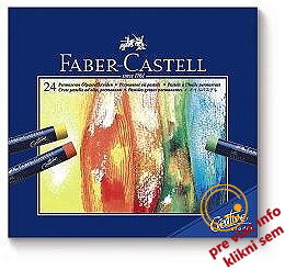 FABER CASTELL olejový pastel sada 24ks