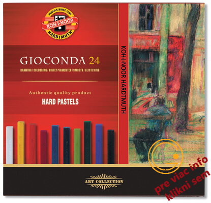 GIOCONDA pastel sada 48ks