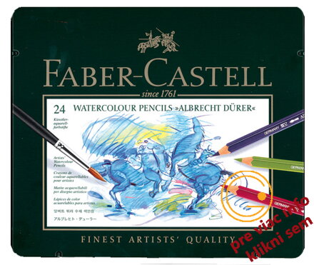 Akvarelové ceruzky Albrecht Durer 120ks, faber castell