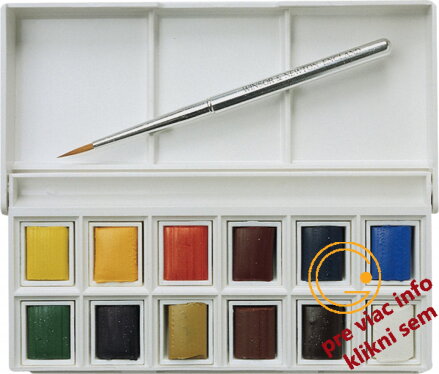 Winsor  Newton, Cotman Akvarelové farby 12ks