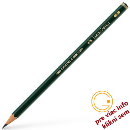 4B, Grafitová ceruzka Castell 9000, Faber-Castell