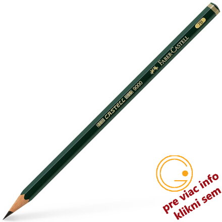 7B, Grafitová ceruzka Castell 9000, Faber-Castell