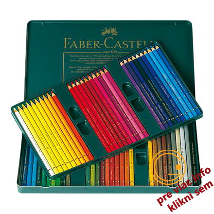 Sada ceruziek 60ks Faber Castell Polychromos