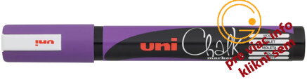 fialový marker 1,8-2,5mm nepriehľadný kriedový Uni Chalk