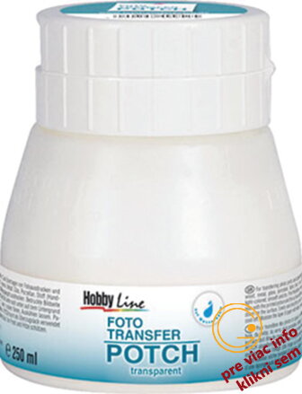 Lepidlo FOTO transfer POTCH transparent 250 ml, HOBBY Line