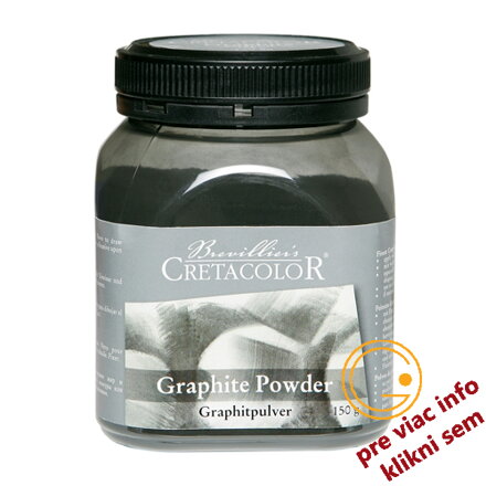 Grafitový prášok 150g Cretacolor