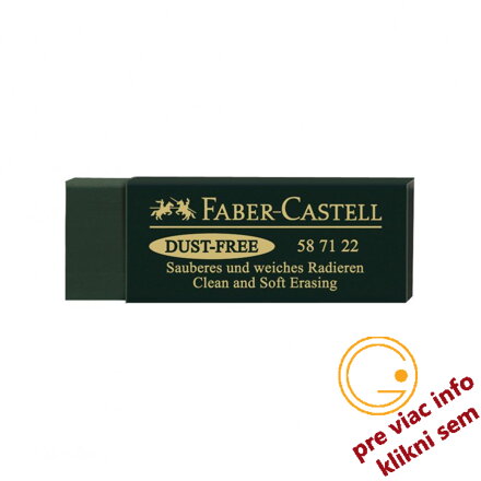 Guma Art Dust-Free, zelená, Faber Castell