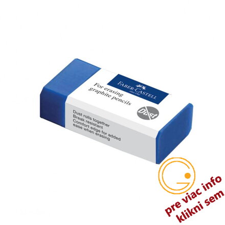 Guma Dust-free PVC/24 modrá, Faber-Castell