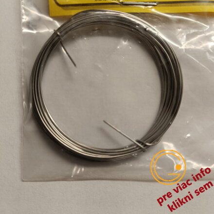 Kantálový drôt 0,7 mm, 3m