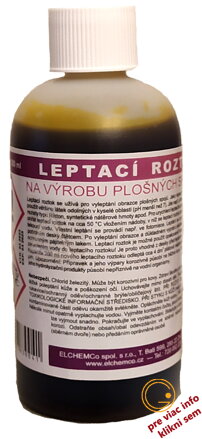 chlorid železitý - leptadlo 200ml