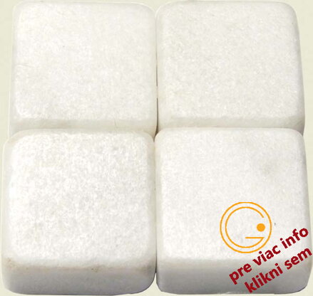 Bianco Carrara 15x15x8mm, 250g mosaikstein
