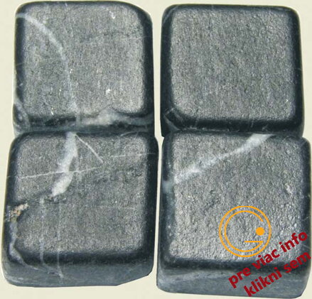 Nero Mystic 15x15x8mm mozaikové štvorčeky z prírodného mramoru (250 g), mosaikstein