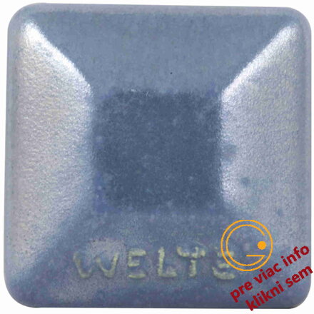oceľovo modrá glazúra efekt, 1kg, KGE 236, Welte