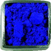 ultramarín modrý tmavý pigment, Guardi