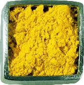 hlinitan horečnatoželeznatý žltý pigment, Guardi