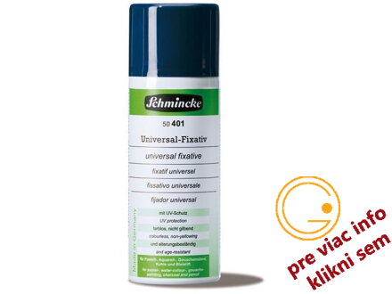 Univerzálny fixatív s UV ochranou v spraji 400ml, Schmincke