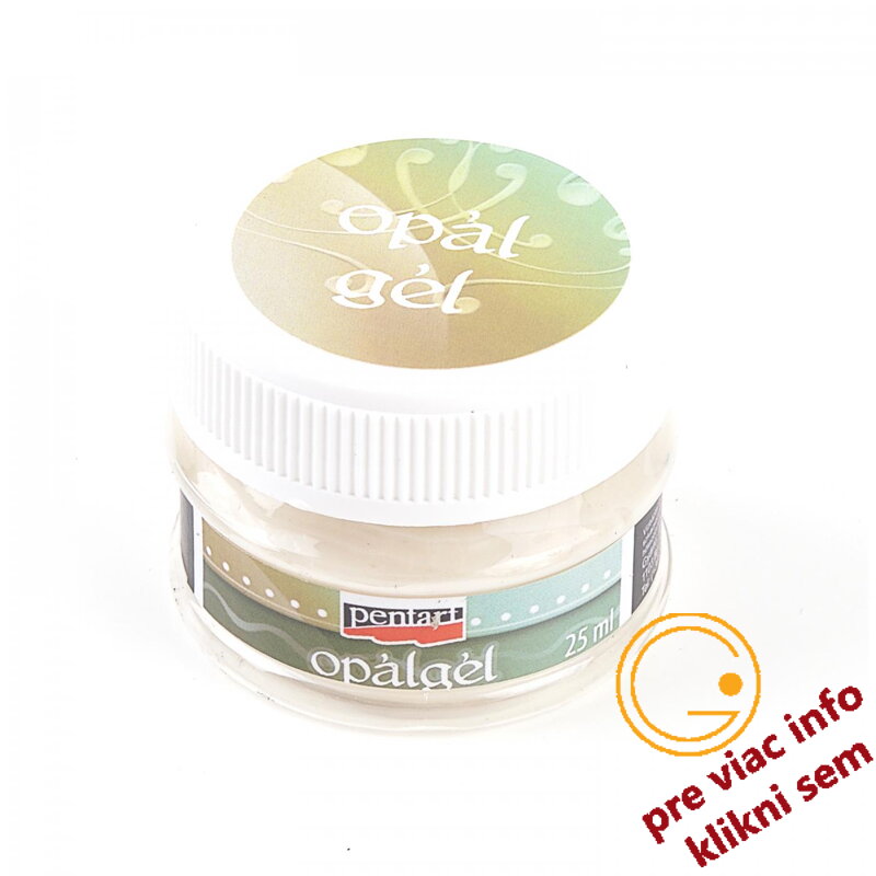 opalizujúci gél na sklo, 25 ml opalizujúci gél na sklo, 25 ml