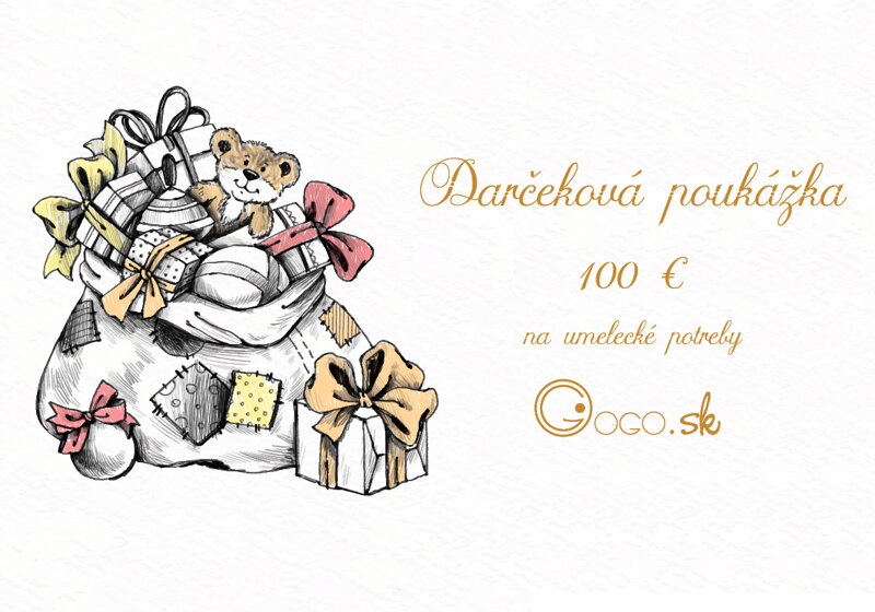 Darčeková poukážka 100 EUR