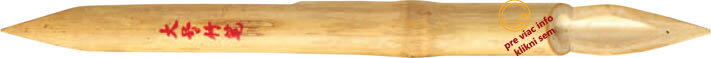 Kaligrafické bambusové pero veľkosť L