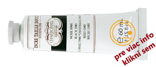 Čierna medená farba na hĺbkotlač 55981, 60 ml Čierna medená farba na hĺbkotlač 55981, 60 ml