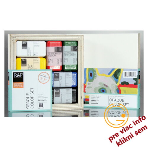 Enkaustika set nepriehľadných farieb ,R&F Enkaustika set nepriehľadných farieb ,R&F