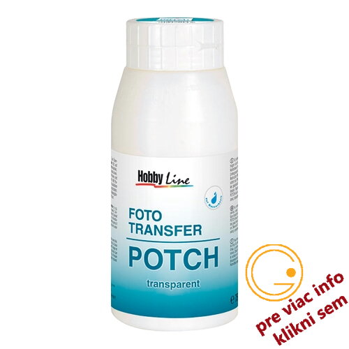 Lepidlo FOTO transfer POTCH transparent 750 ml, HOBBY Line