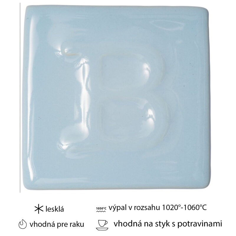 baby modrá glazúra 9370, Botz, 200ml baby modrá glazúra 9370, Botz, 200ml